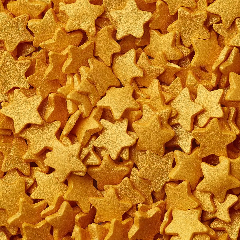 HALO SPRINKLES - Gold Star Shapes
