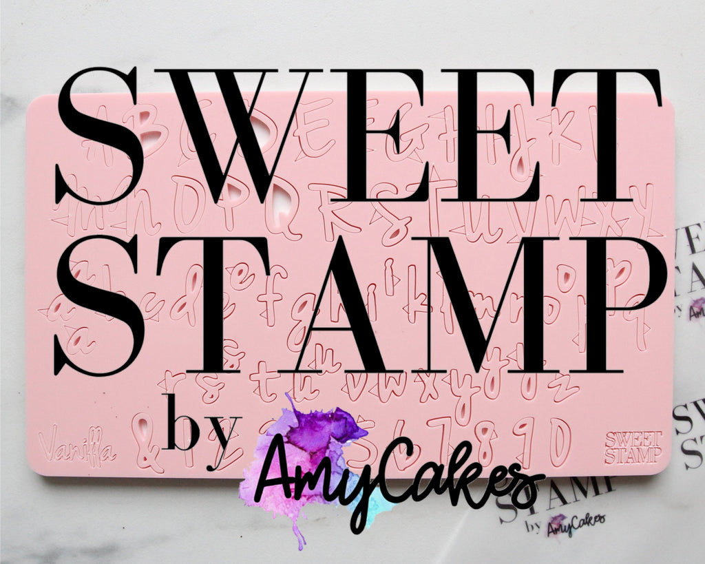 Sweet Stamp - Vanilla Set - Uppercase, Lowercase, Numbers & Symbols