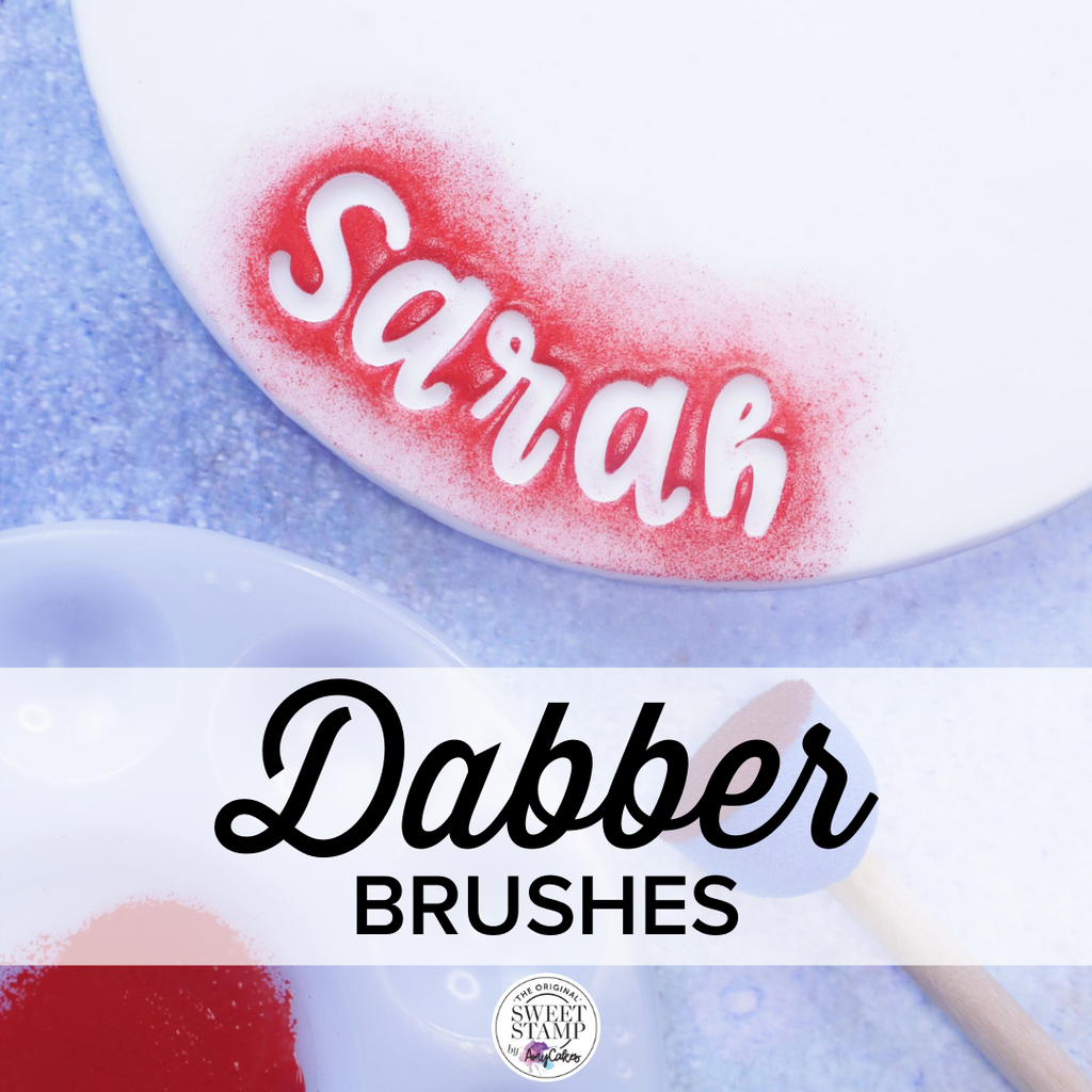 Why you need SweetStamp Dabber brushes!