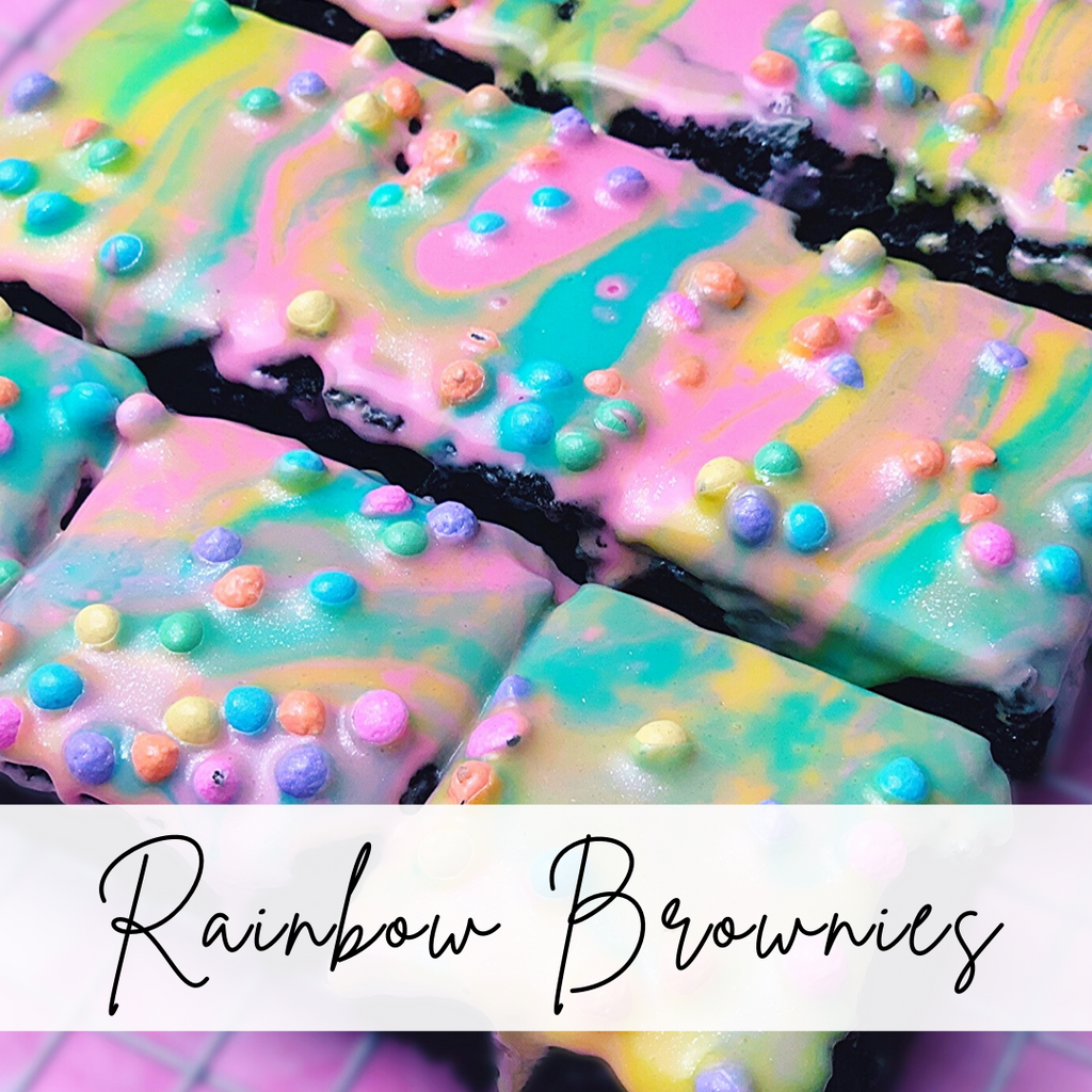 Rainbow Brownies