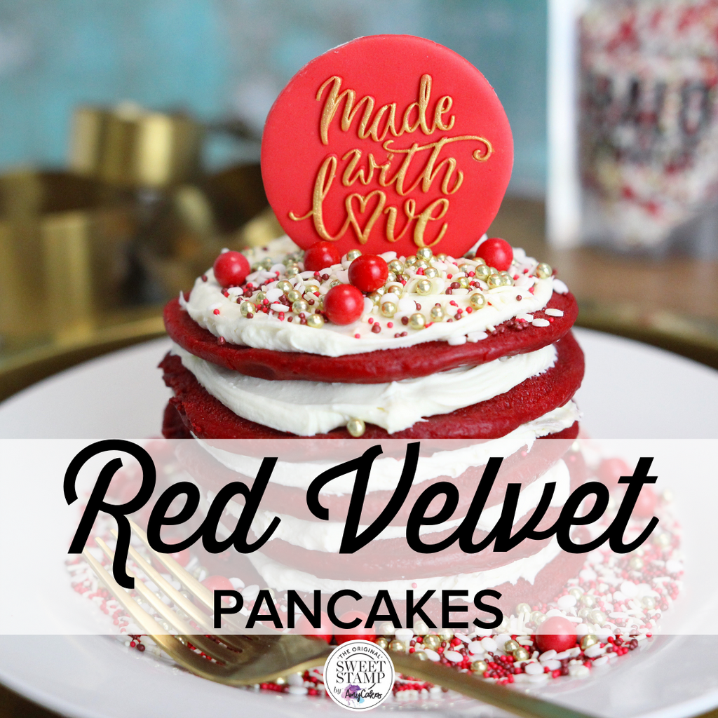 Red Velvet Pancakes