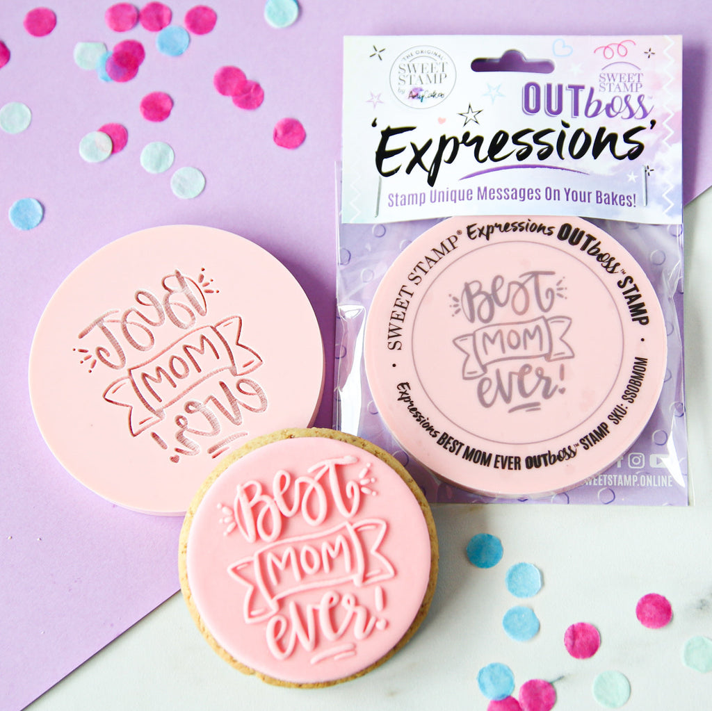 OUTboss Expressions - Best Mom Ever Banner - Mini Size