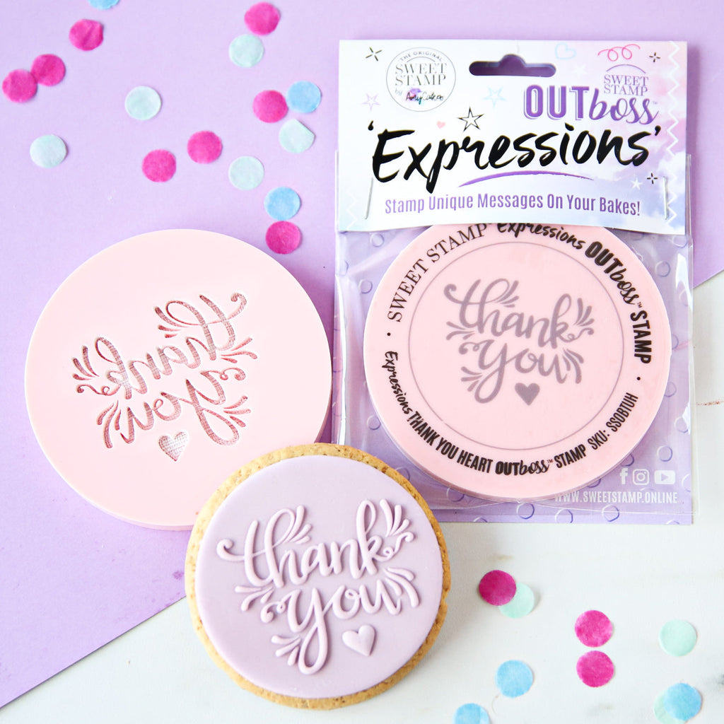 OUTboss Expressions - Thank You Heart - Mini Size