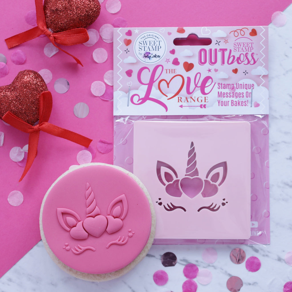 OUTboss Love - Heart Unicorn - Mini Size
