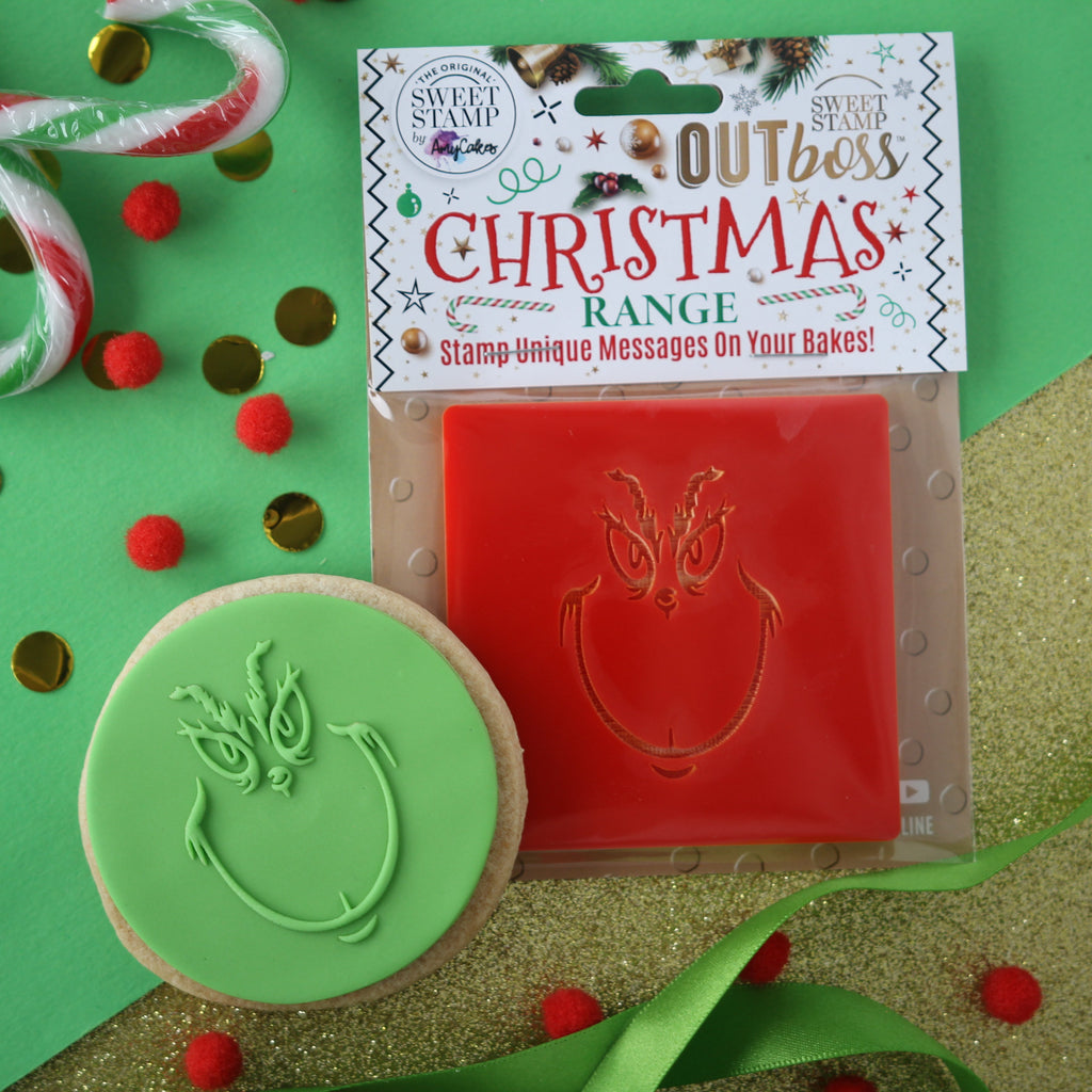 OUTboss Christmas - Grinch Face - Mini Size