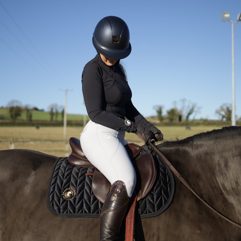 Sandstorm Equestrian - Competition Riding Leggings - Grey