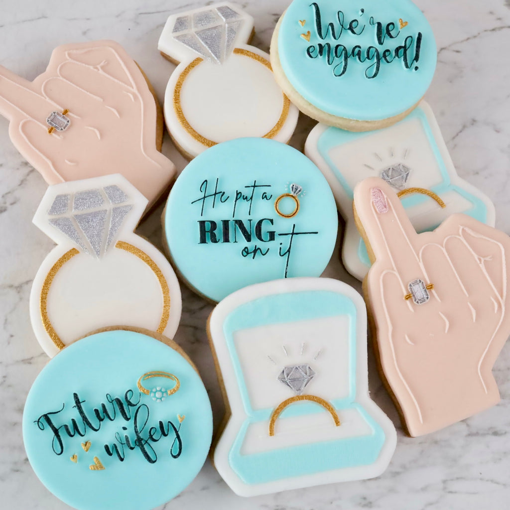 The Amy Jane Collection - We're Engaged Hearts