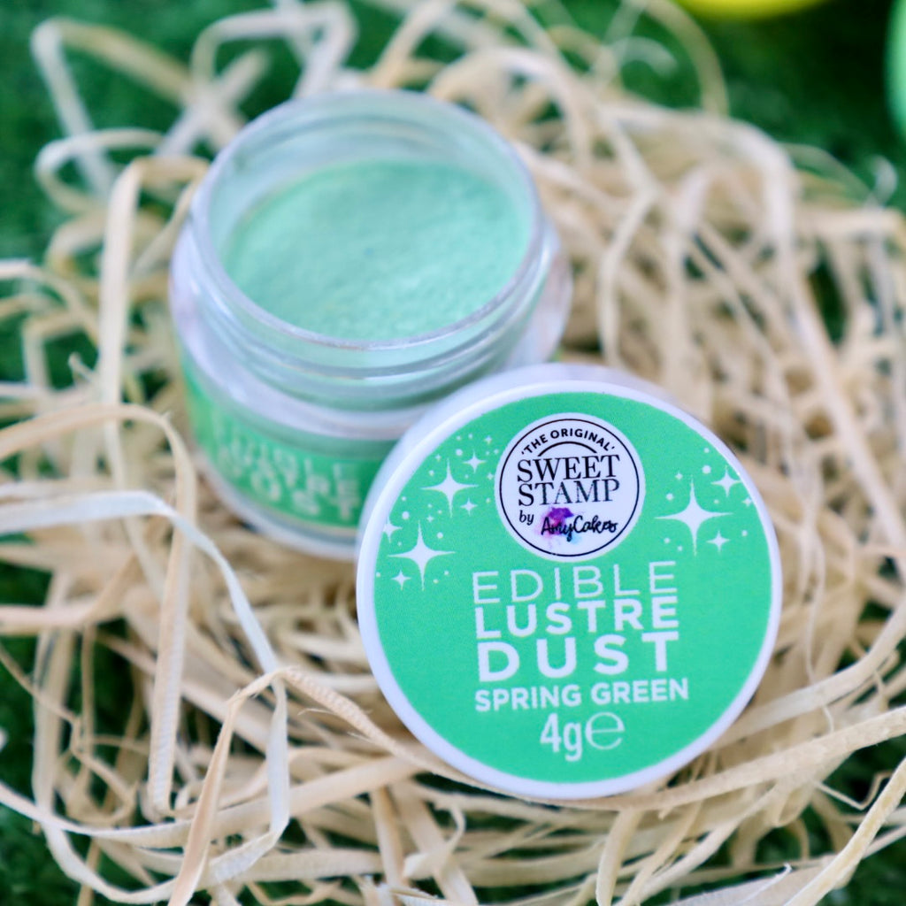 Sweet Stamp Edible Lustre Dust 4g - Spring Green