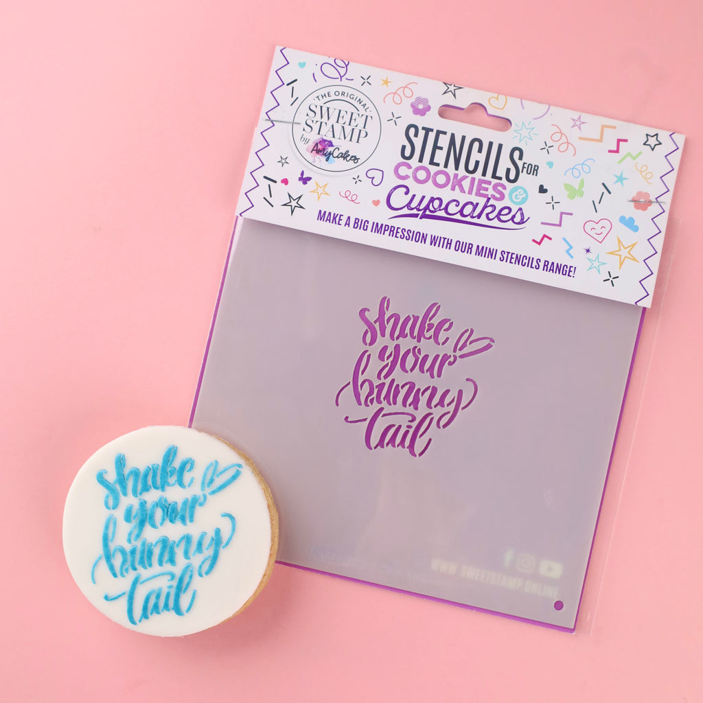 Mini Cookie & Cupcake Stencils - Shake your Bunny Tail
