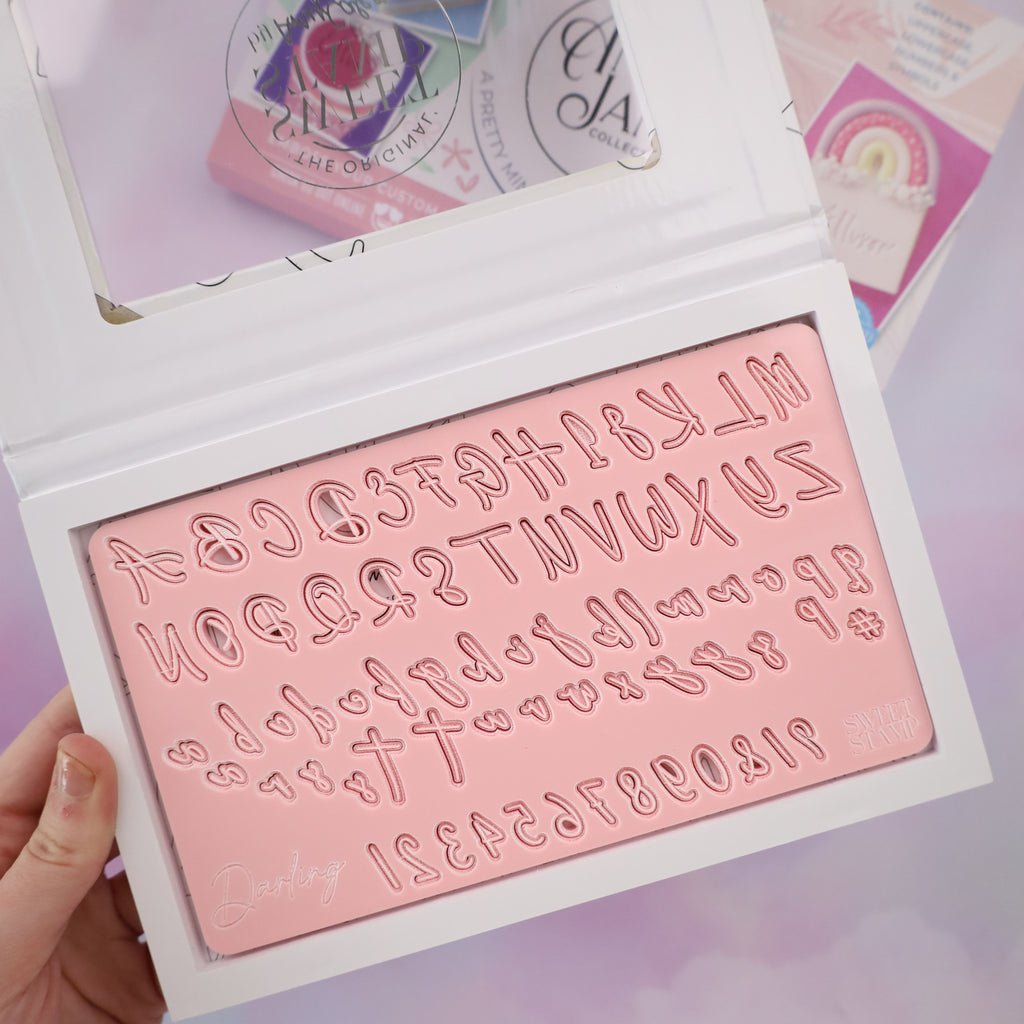 The Amy Jane Collection Lettering Set  - Darling Set