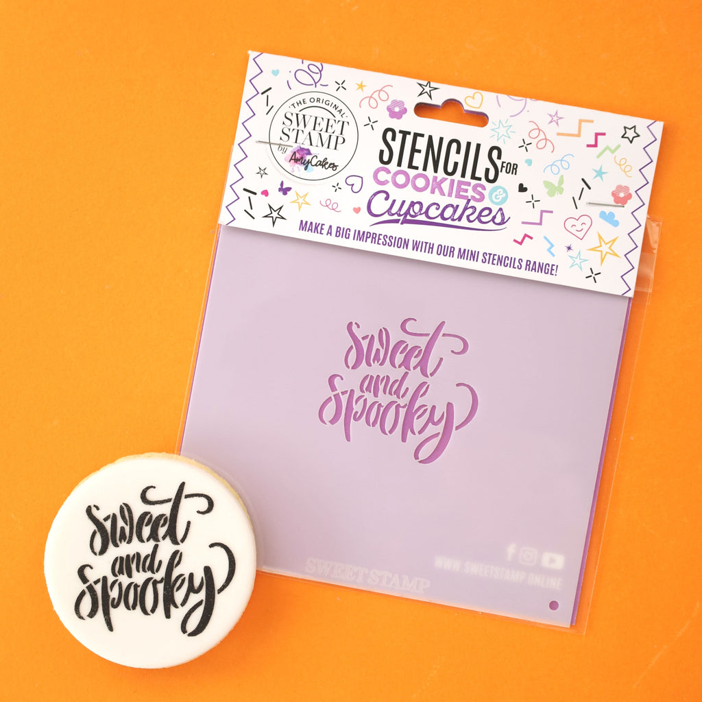 Mini Cookie & Cupcake Stencils - Sweet and Spooky