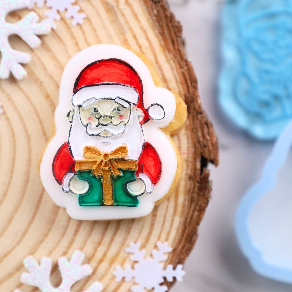 Christmas OUTboss Mini STAMP N CUT - Santa Gift Box