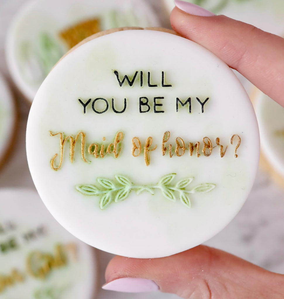 The Amy Jane Collection - Will you be my Maid of Honor? Floral
