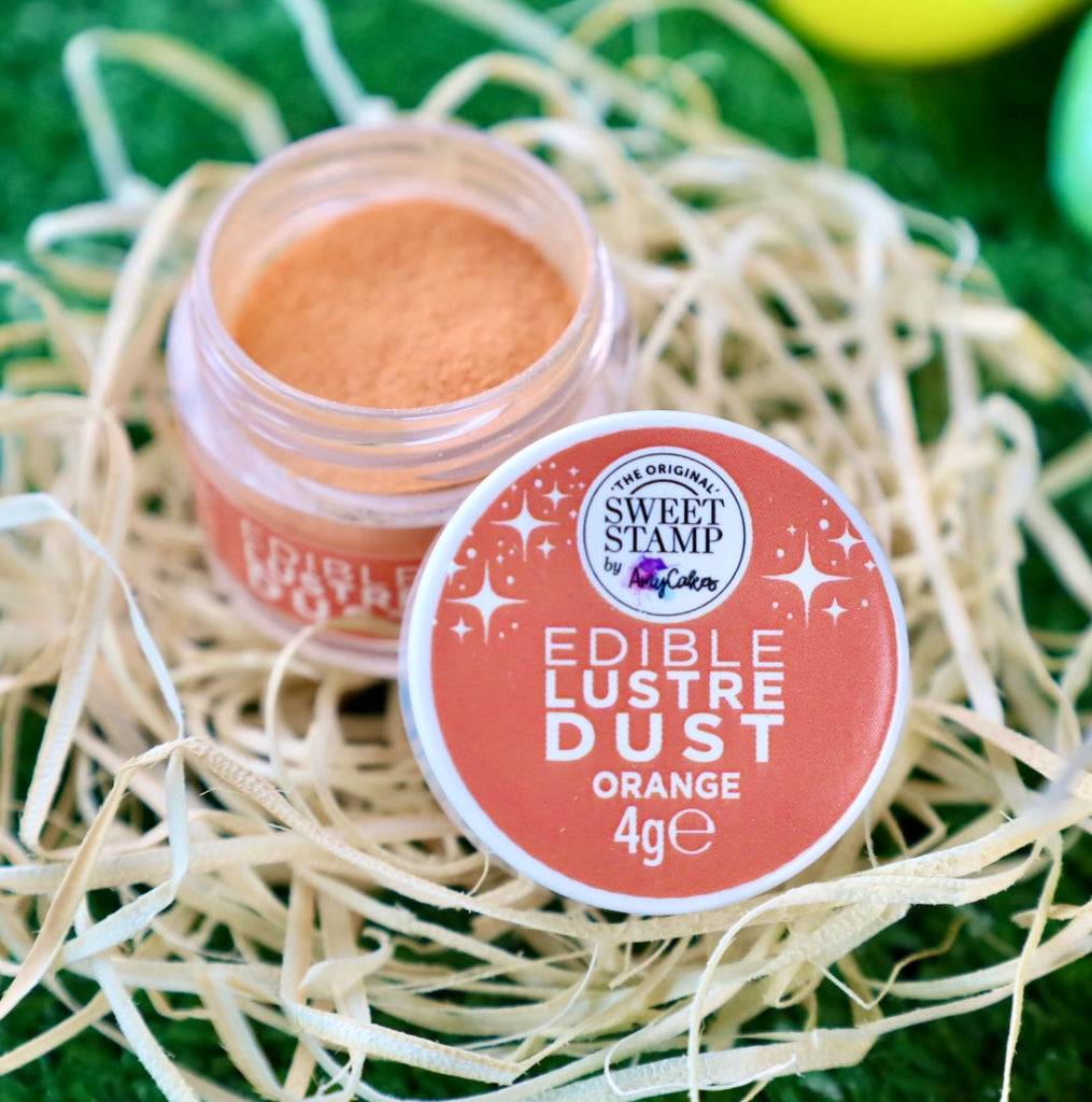 Sweet Stamp Edible Lustre Dust 4g - Orange