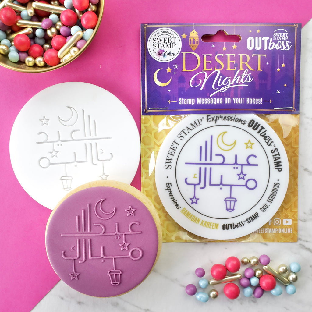 OUTboss Desert Nights- Eid Mubarak Modern - Mini Size