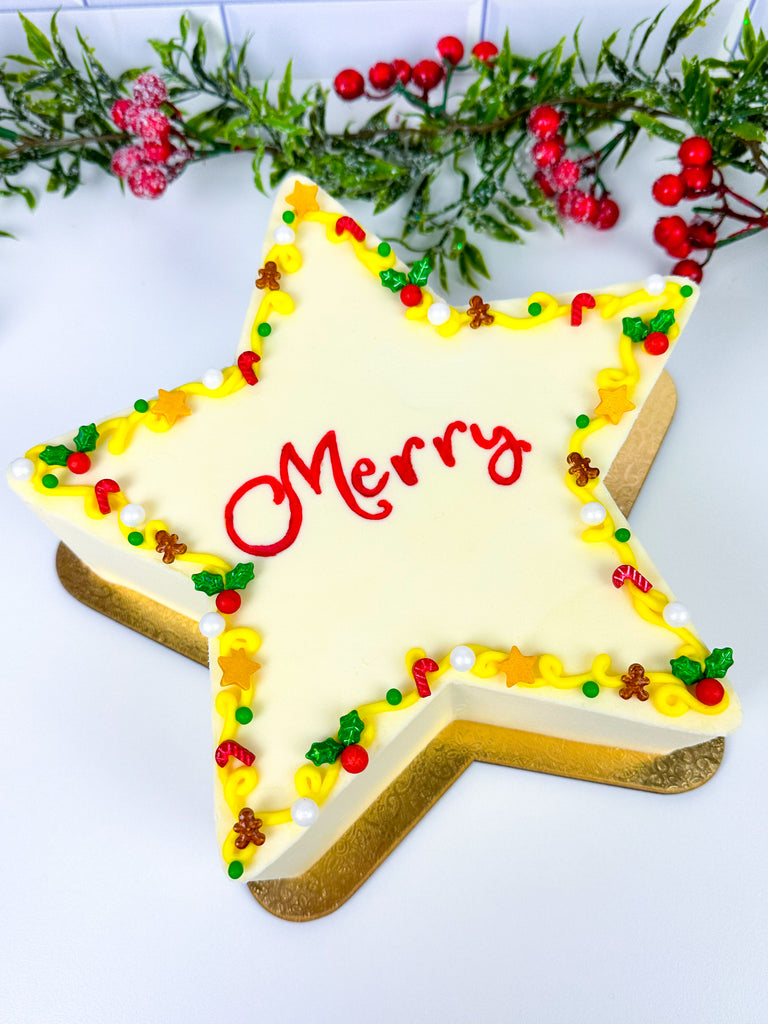 Star Flawless Finish - Buttercream & Ganache Plates 10"