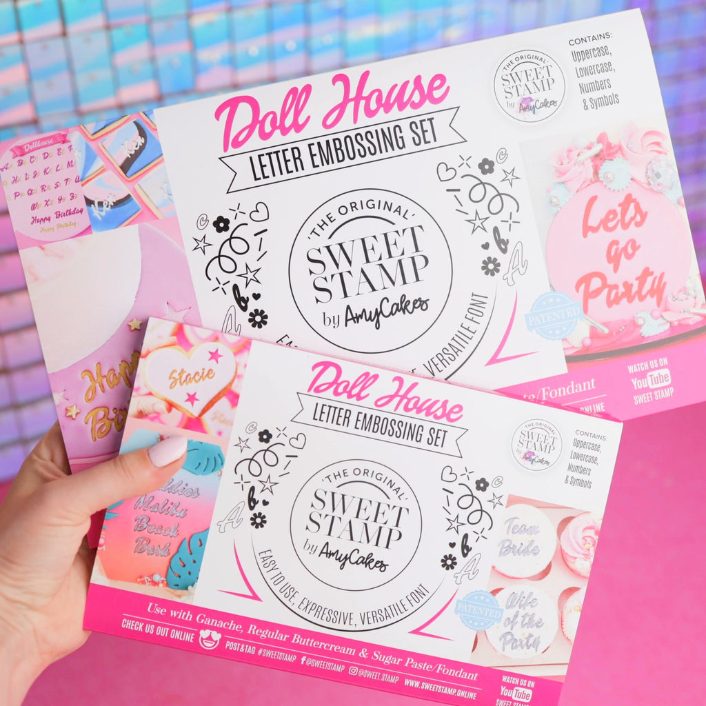 Sweet Stamp - Dollhouse Small Letter Set - Uppercase, Lowercase, numbers & Symbols