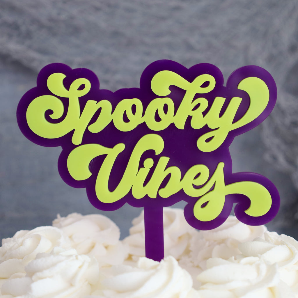 Sweet Stamp Cake Topper - Spooky Vibes