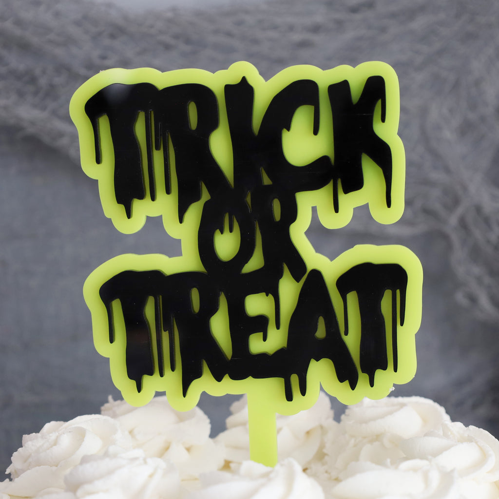 Sweet Stamp Cake Topper - Trick or Treat