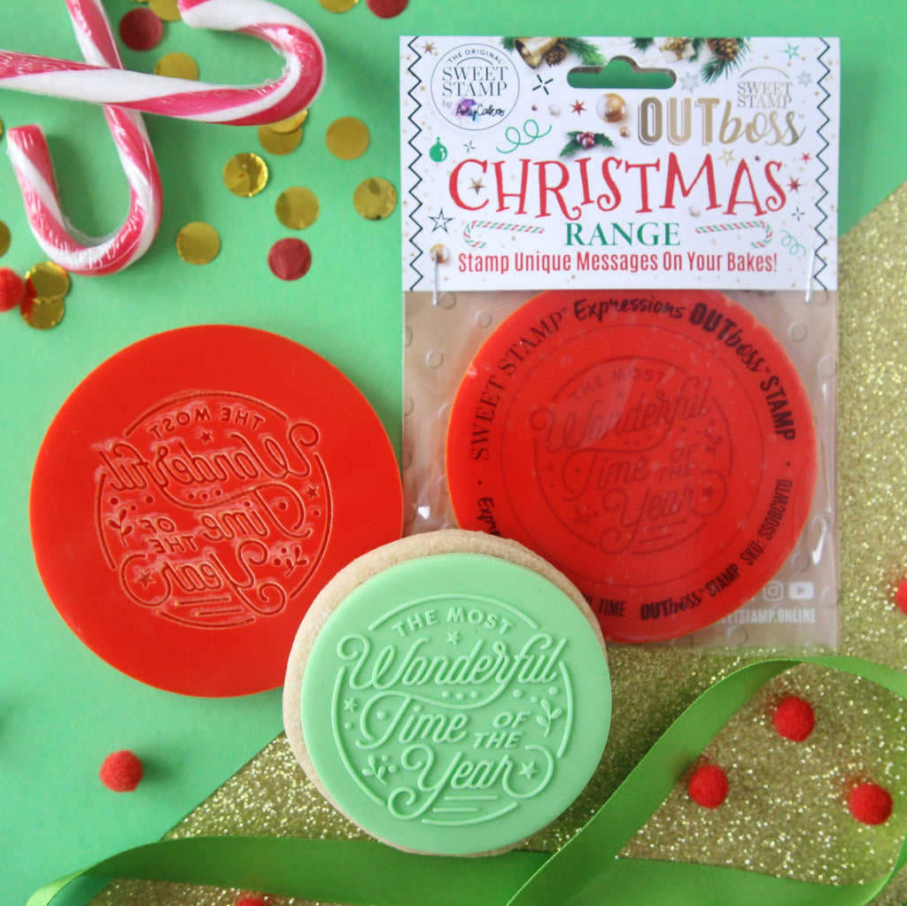 OUTboss Christmas -  Circle Most Wonderful Time Of The Year - Mini Size