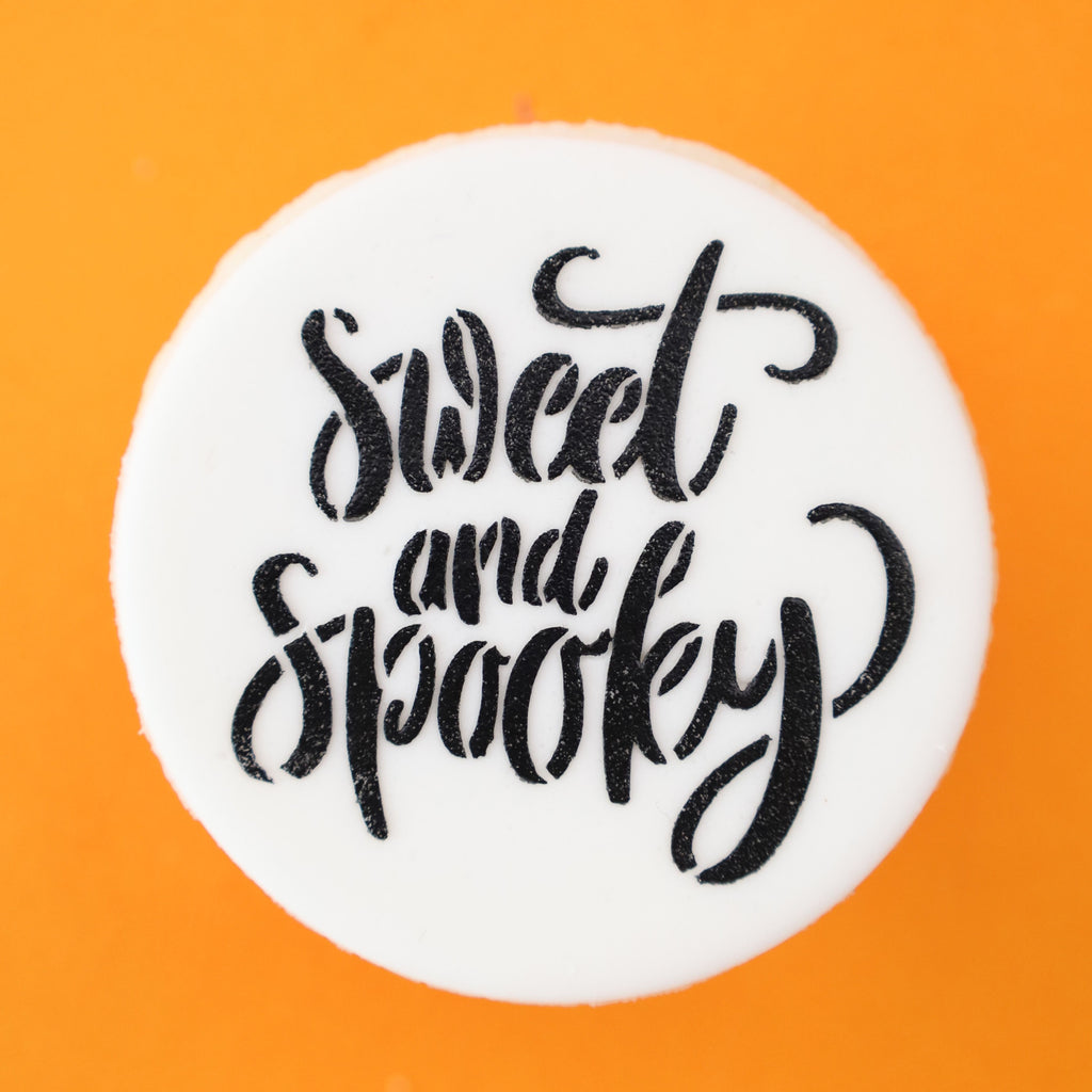 Mini Cookie & Cupcake Stencils - Sweet and Spooky