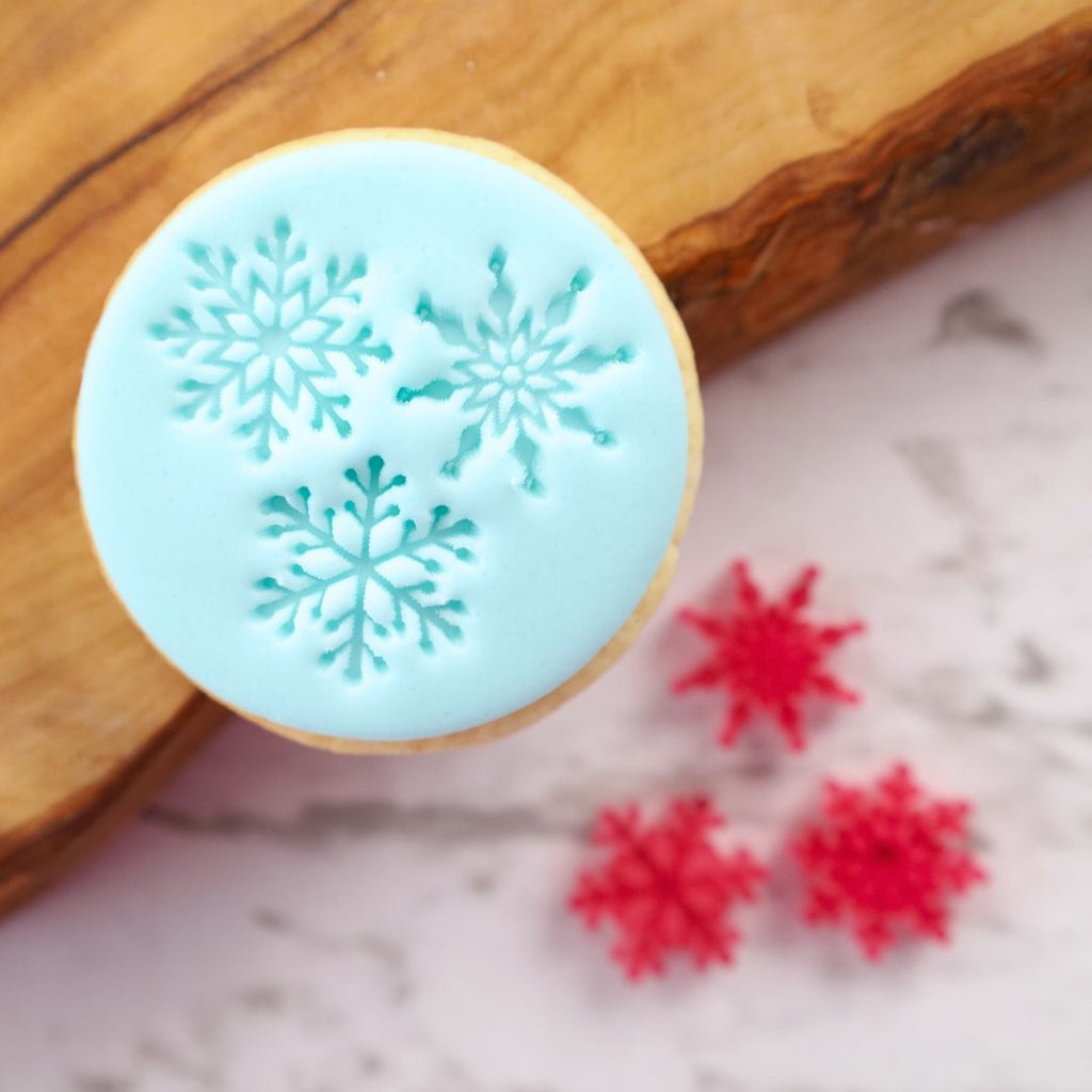 The Amy Jane Collection Embosser Elements - Snowflakes