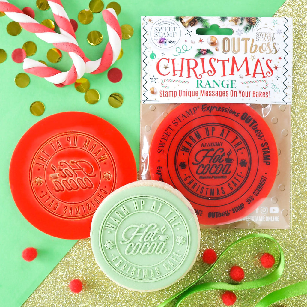 OUTboss Christmas -  Hot Cocoa Stamp - Mini Size