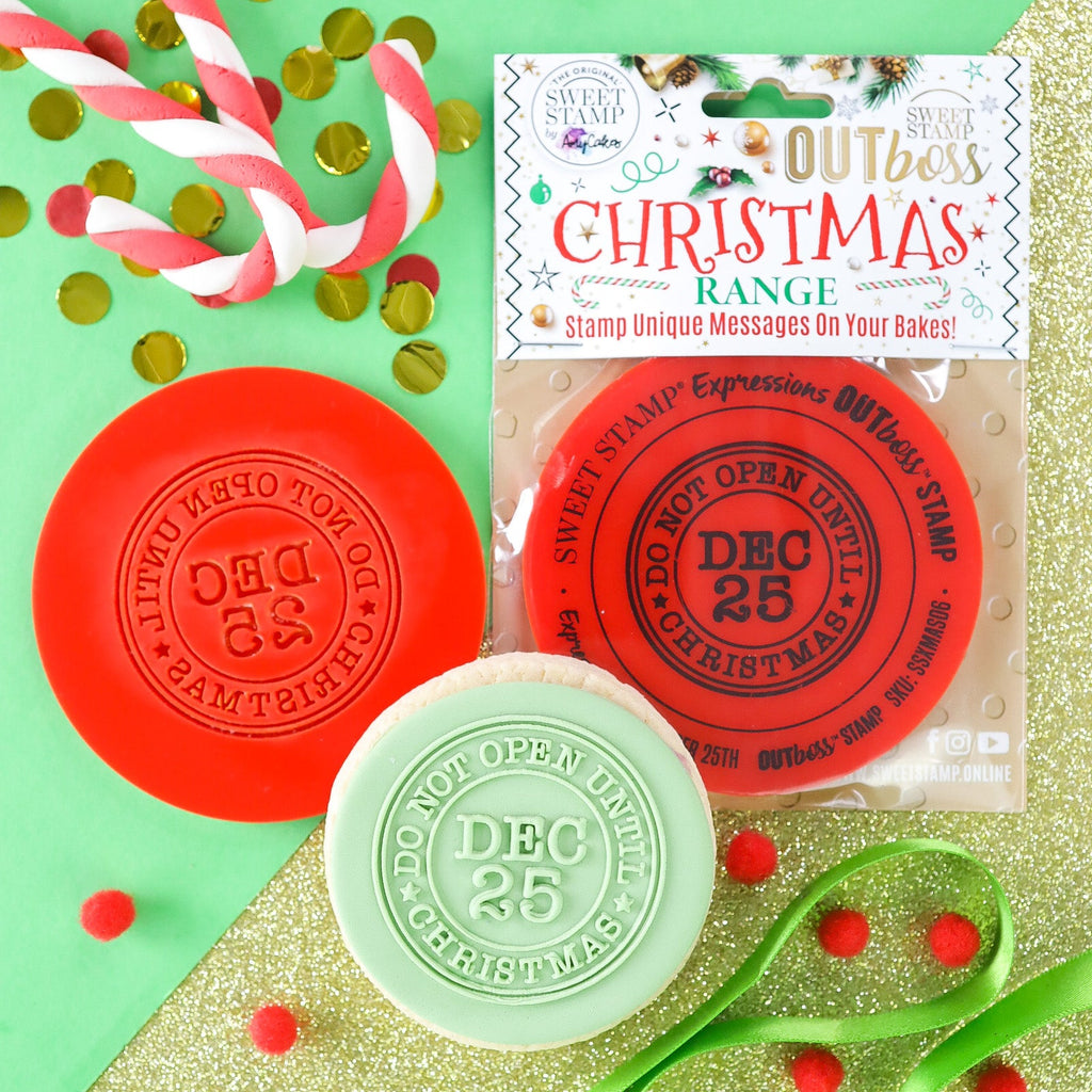 OUTboss Christmas -  December 25th Stamp - Mini Size