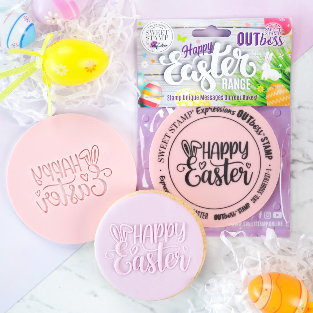 OUTboss Easter - Curly Happy Easter - Mini Size
