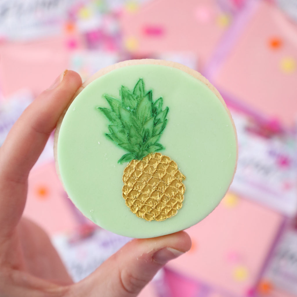 Sweet Stamp - Texture Tiles - Tropical Pineapple