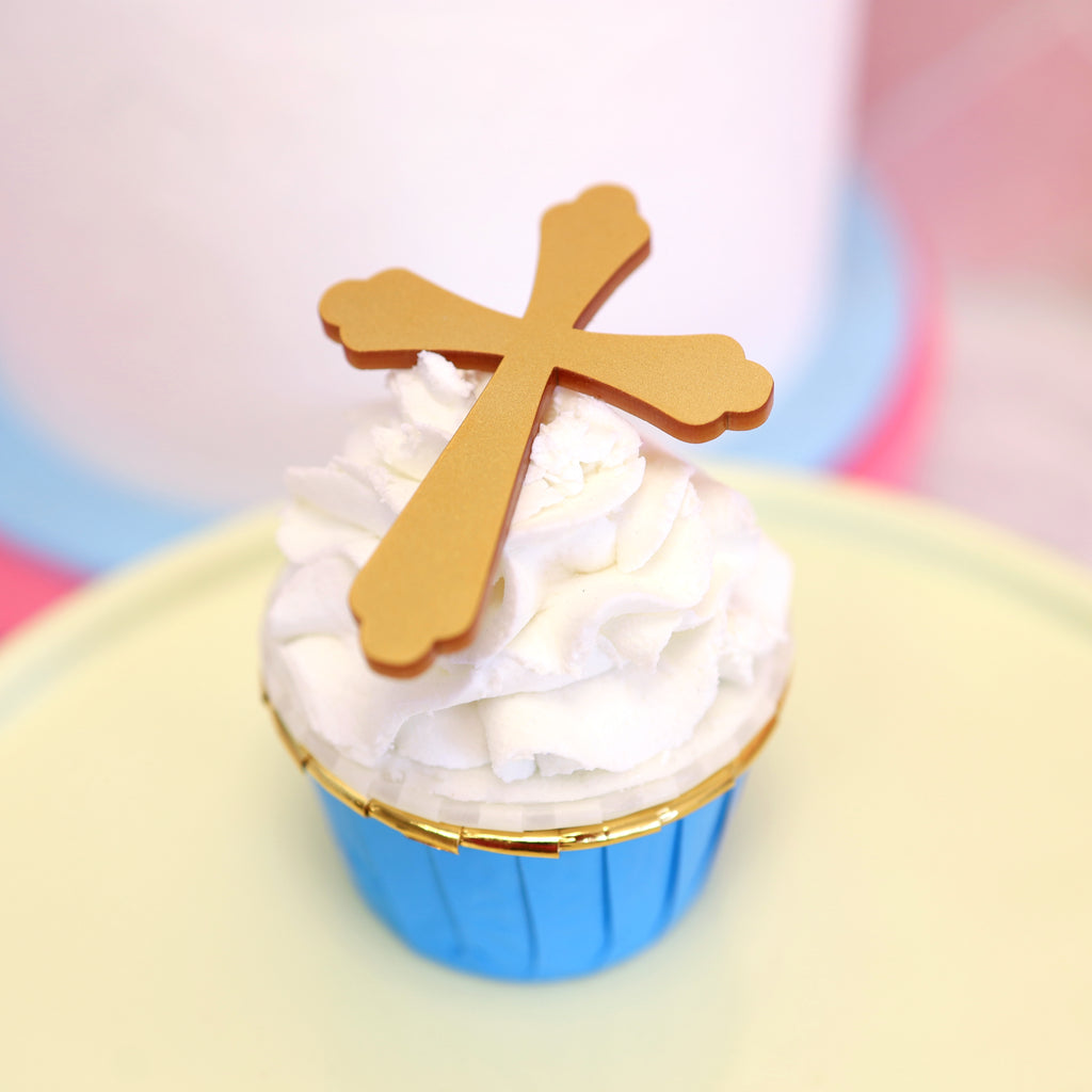 SweetStamp - Cake Tags Charms 6pk - Cross
