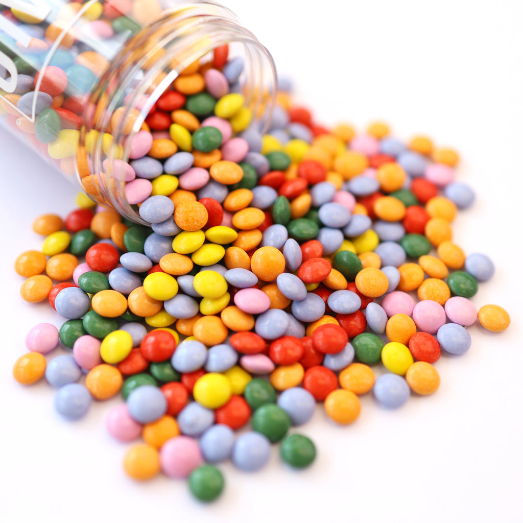 Halo Luxury Topping - Mini Rainbow Chocolates - Bulk Bag