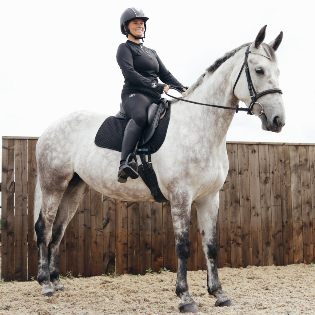 Sandstorm Equestrian - Pro Support Riding Leggings - Black