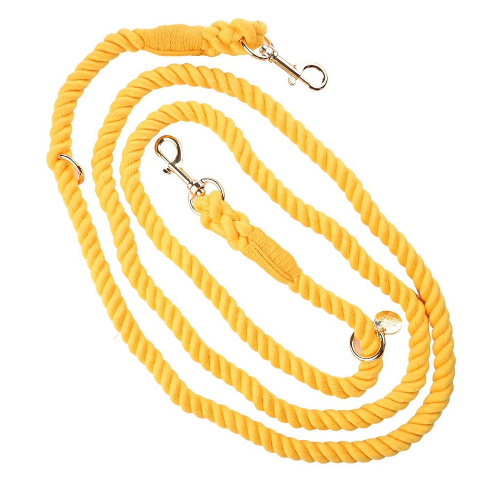 Oh So Fetch - Rope Hands Free Lead - Yellow