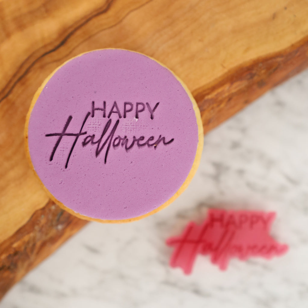 The Amy Jane Collection Embossers - Happy Halloween