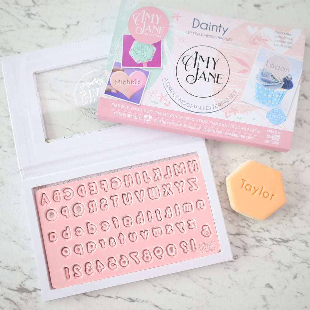 The Amy Jane Collection Lettering Set - Dainty