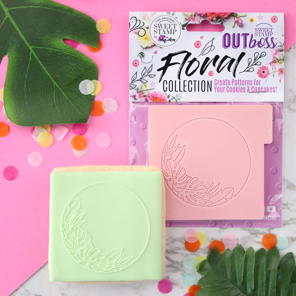 Sweet Stamp - Texture Tiles - Summer Vibes Circle Frame