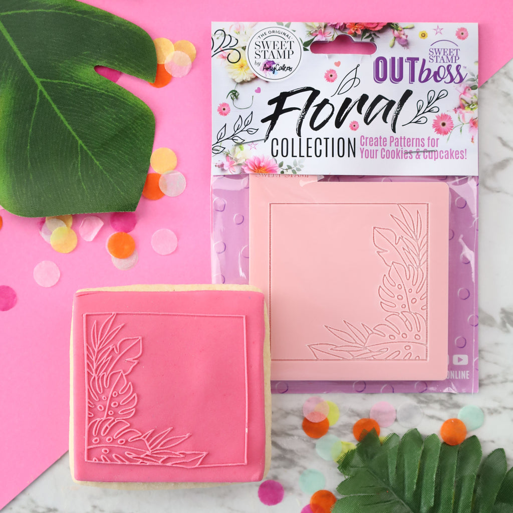 Sweet Stamp - Texture Tiles - Summer Vibes Square Frame