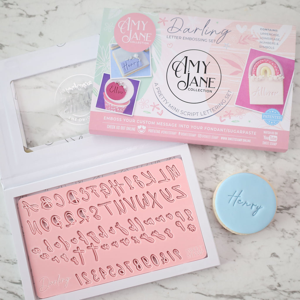 The Amy Jane Collection Lettering Set  - Darling Set