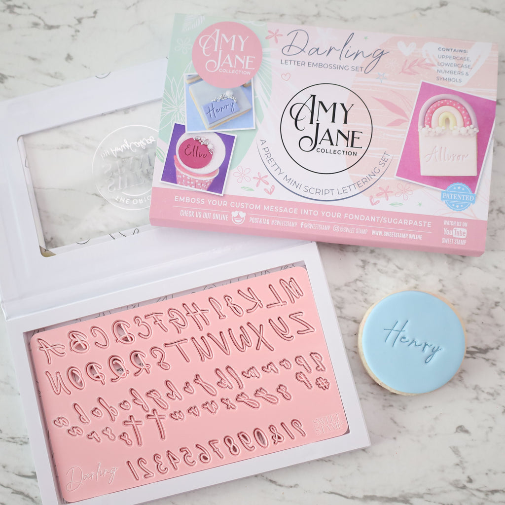 The Amy Jane Collection Lettering Set - Darling Set