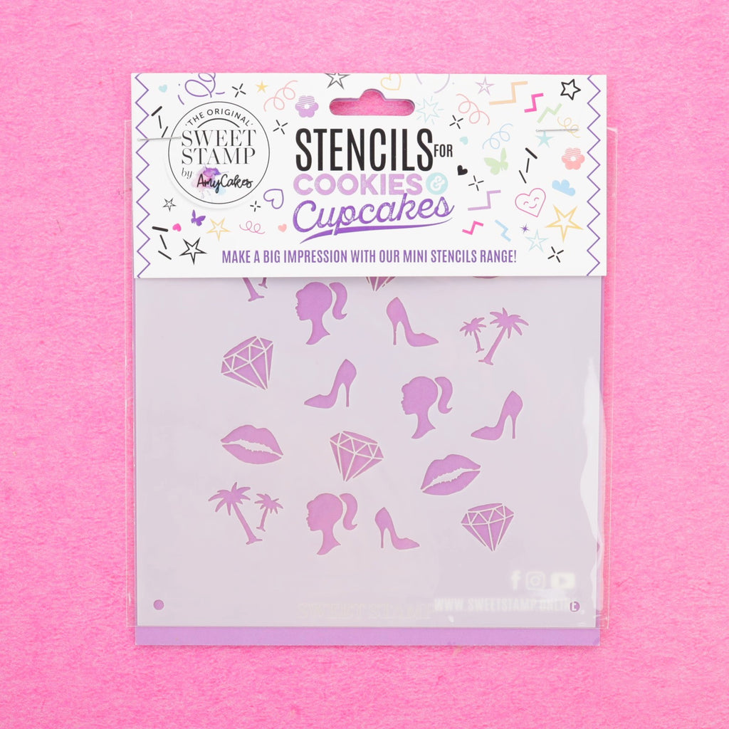 Mini Cookie & Cupcake Stencils - Dollhouse Stencil