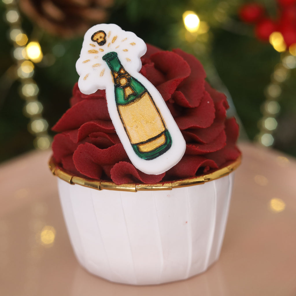 Christmas OUTboss Mini STAMP N CUT - Champagne Bottle