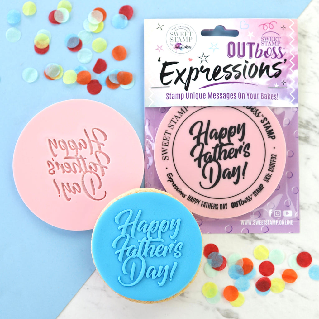 OUTboss Expressions - Fun Happy Fathers Day - Mini Size
