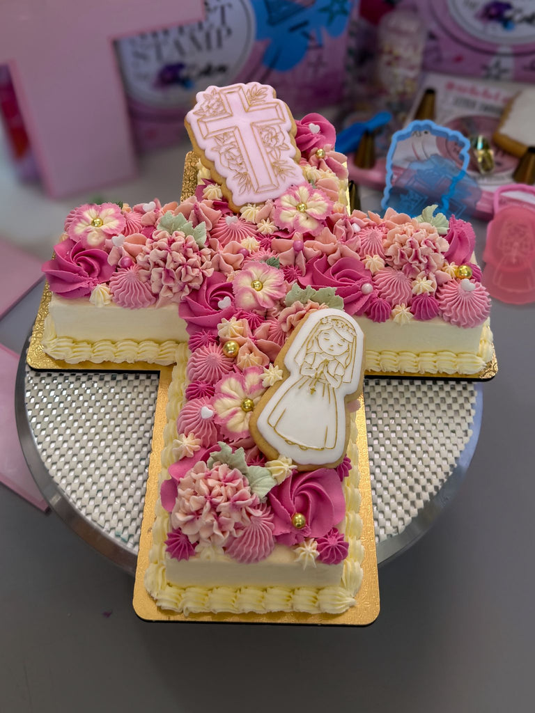 Cross Flawless Finish Plates - Buttercream & Ganache Plates & Liners - Use with 12" cake