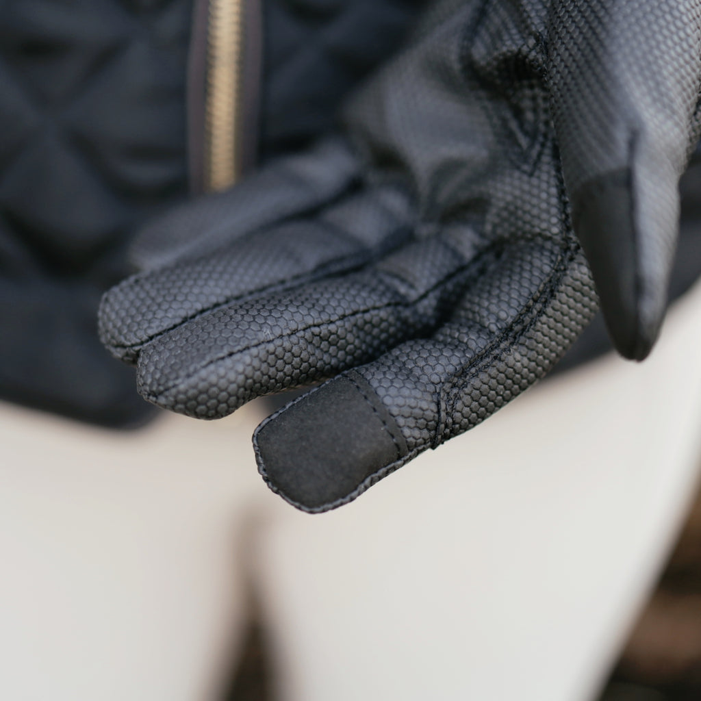 Sandstorm Equestrian Thermal Gloves - Black