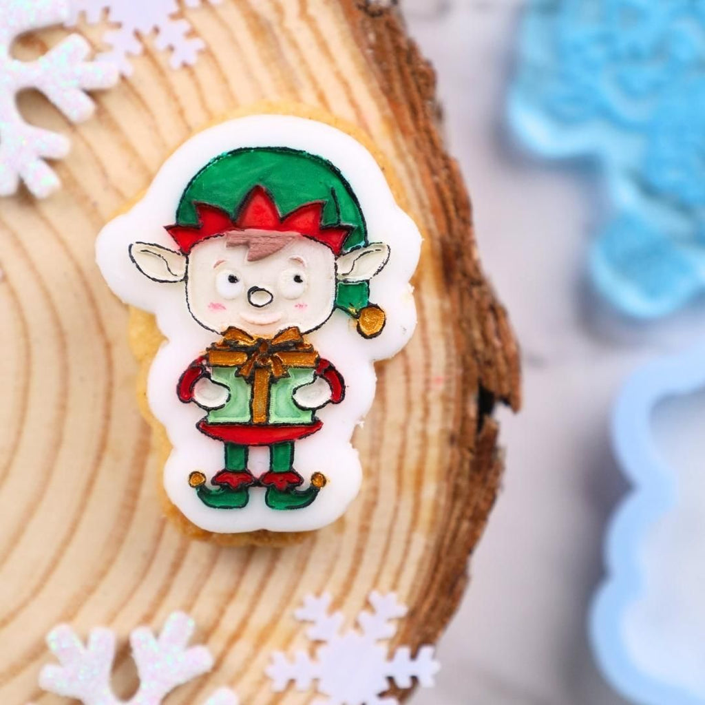 Christmas OUTboss Mini STAMP N CUT - Elf Boy