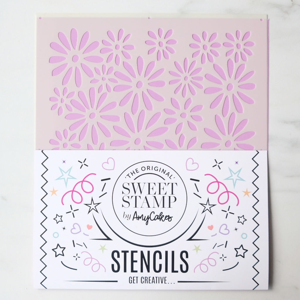 SweetStamp Stencil - Daisy Doo