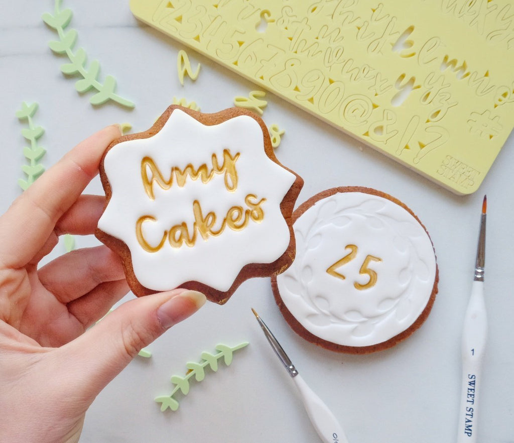 Sweet Stamp - Cookie Set - Uppercase, Lowercase, Numbers & Symbols