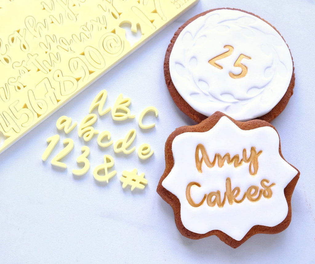 Sweet Stamp - Cookie Set - Uppercase, Lowercase, Numbers & Symbols