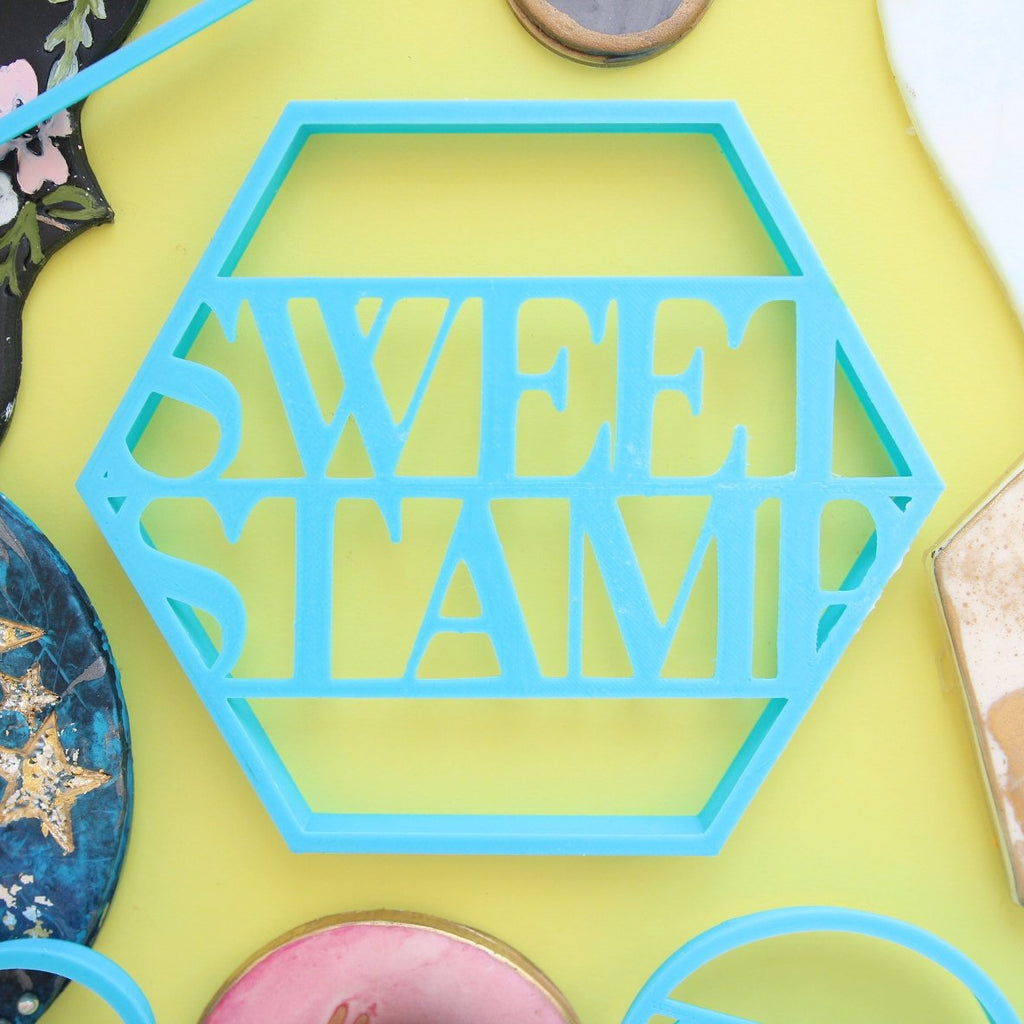 Blank Canvas by SweetStamp - HEXAGON CUTTER